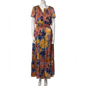 Nicole Miller Floral Maxi Dress